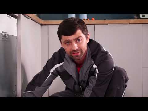 Видео: Видеообзор как установить встраиваемую посудомоечную машину MAUNFELD в нишу