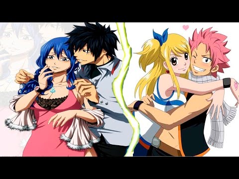 Видео: АНиме клип "Нацу и Люси -Грей и Джувия"