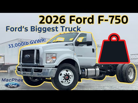 Видео: АБСОЛЮТНО НОВЫЙ!! Обзор Ford F-750 Super Duty 2026 года