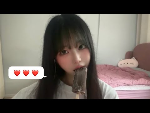 Видео: Чмок...💋 Хрустящий айс-крим мукбанг | Реальные звуки ChocoMeloBar ASMR💕