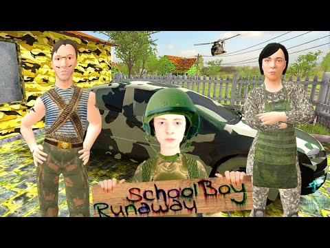Видео: Schoolboy Runaway ПРОХОЖДЕНИЕ МОДА АНДРЕЯ ЗАБРАЛИ В АРМИЮ!
