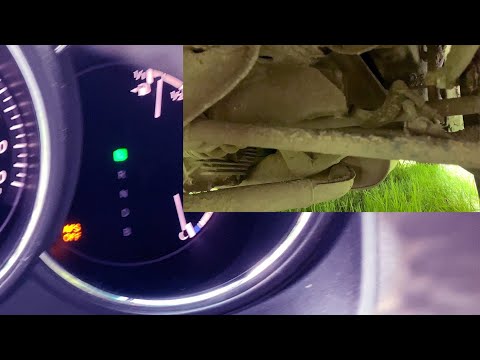 Видео: Заморгал AFS OFF - ищу проблему. Закисла тяга датчика положения кузова LEXUS RX 400H