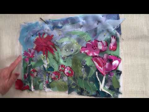 Видео: Шедевр из лоскутов. Стёжка. Красивая вещь из Ненужных Обрезков!