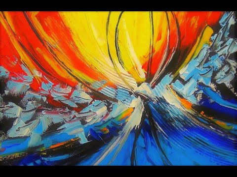 Видео: 🔝 ХуДоЖнИкИ | Абстракция | Интуитивная живопись | Арт терапия | Александр Григорьев