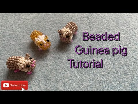 Видео: Мастер-класс по созданию 3D-бисерной морской свинки