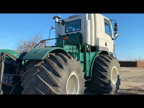 Видео: На старый трактор К 701 Кировец поставили кабину от грузовика DAF и получили нечто странное