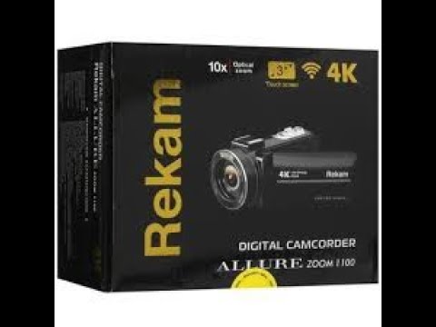 Видео: Видеокамера Rekam ALLURE Zoom 1100
