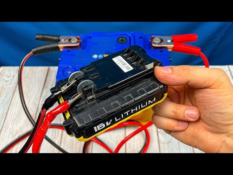 Видео: Ваша батарея прослужит вечно! Реанимируем СТАРЫЙ аккумулятор для портативных ИНСТРУМЕНТОВ
