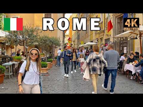 Видео: 🇮🇹 РОМ, Италия 4K | Пешеходная экскурсия по Вечному городу 🚶‍♂️✨