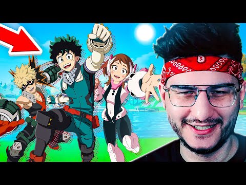 Видео: НОВАЯ СПОСОБНОСТЬ И СКИНЫ ИЗ МОЕЙ ГЕРОЙСКОЙ АКАДЕМИИ В ФОРТНАЙТ