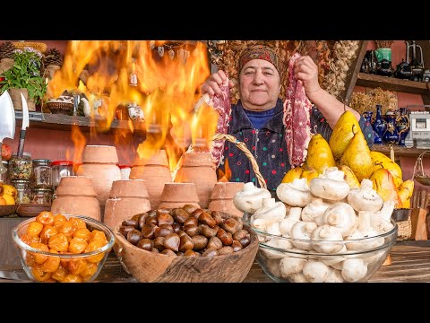 Видео: Расслабляющий день в деревне! Бабушка Наиля готовит для всей семьи уникальное блюдо