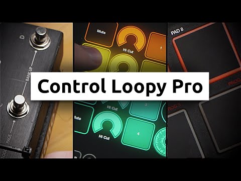 Видео: Педали, ручки и кнопки для Loopy Pro — вам нужен MIDI-контроллер?