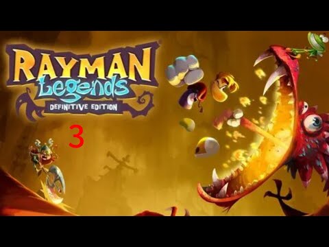 Видео: спасем всех девушек в Reyman Legends★Прохождение №3