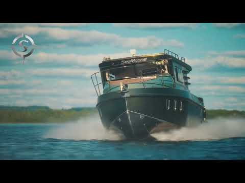 Видео: Долгожданная премьера! Катера SEAMOONE на воде у Жигулёвских гор. Обзор интерьера Seamoone 850