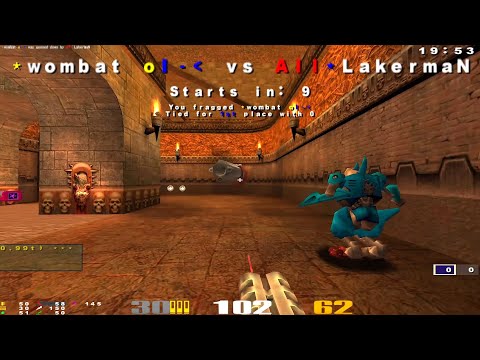 Видео: LakermaN vs. Wombat (XS Invitation 2 2001), ztn, аудиокомментарий Полосатого
