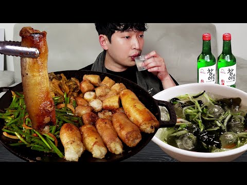 Видео: Жареные говяжьи кишки!! Daechan MUKBANG REALSOUND ASMR EATINGSHOW
