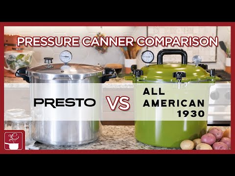 Видео: Сравнение автоклавов All American 1930 и Presto | Обзор - Какой автоклав лучший?