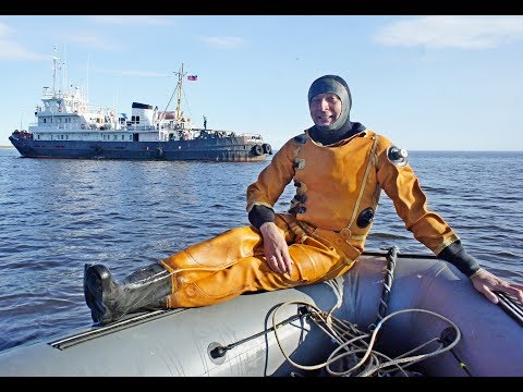 Видео: Водолазные работы в районе порта Сабетта.