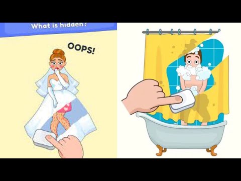 Видео: Сотри и узнаешь что лишнее Игра с приколами 2