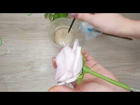 Видео: Листья, чашелистики,сборка в веточку. Полная версия по ссылке в описании👇