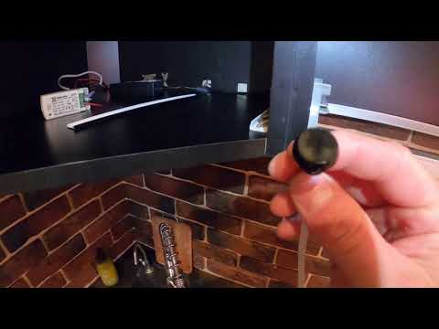 Видео: ИК кнопка кухонной подсветки.