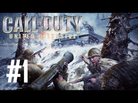 Видео: Call of duty United Offensive:Прохождение:#1 Сражение за выступ Бастонь.
