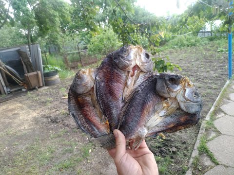 Видео: Вяленный карась без запаха, пошаговый рецепт от А до Я!!!