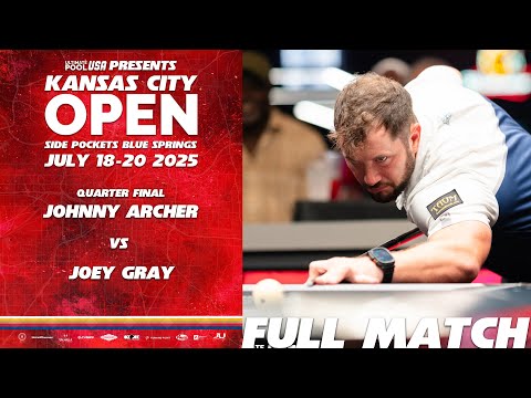 Видео: Джонни Арчер против Джоуи Грея | Четвертьфинал | Открытый чемпионат Канзас-Сити