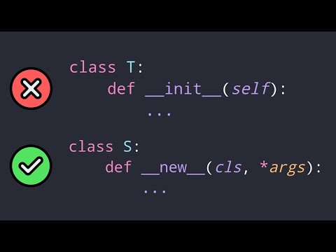 Видео: __new__ или __init__ в Python? Знаете ли вы это..