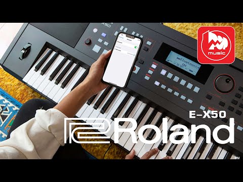 Видео: Синтезатор Roland E-X50 - топовая модель линейки