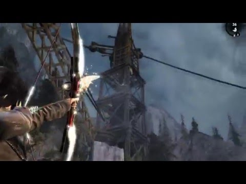 Видео: Испытание: Прежние Обитатели [Бункер на скале] / Tomb Raider 2013