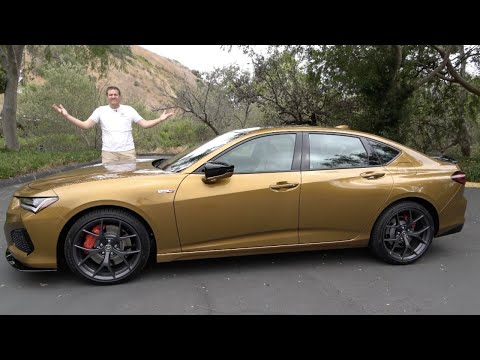 Видео: Acura TLX Type S 2021 года - это неожиданно спортивный седан от Acura
