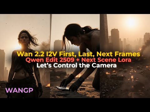 Видео: Расширенный контроль над камерой в Wan 2.2 I2V | Первый кадр, последний кадр + следующий кадр