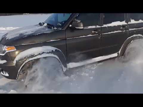 Видео: уаз патриот сила.