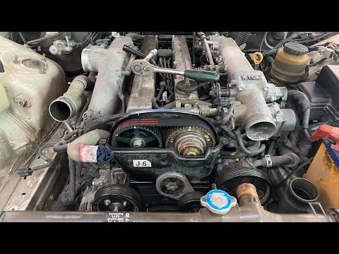 Видео: ЗАМЕНА ремня ГРМ на 1 JZ GTE Vvt-i.Замена свечей на ИРИДИЙ.Обслуживание TOURER V.Небольшое ТО.