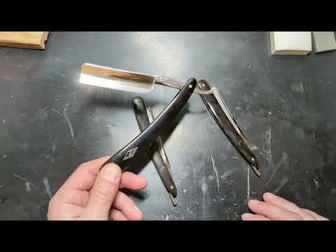 Видео: Мой рабочий несессер+три бритвы после реставрации и заточки для Евгения.