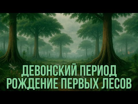 Видео: Когда Земля впервые покрылась лесами: гиганты девонского периода, которые изменили планету