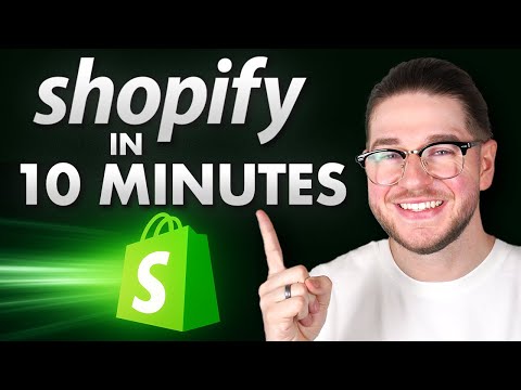 Видео: Как создать магазин Shopify: основы за 10 минут