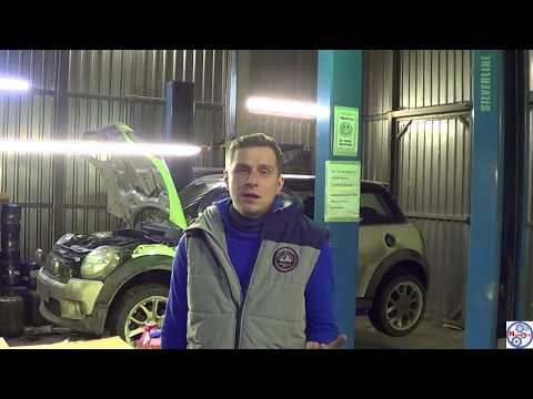 Видео: Удары и пинки на АКПП Minicooper S 2010 (Aisin 09G).