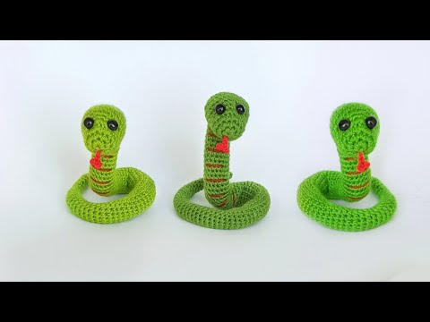 Видео: Невероятно🐍Легко и просто . Как вязать маленькую ЗМЕЮ крючком🐍