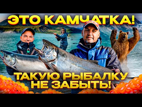 Видео: РЫБАЛКА, О КОТОРОЙ МЕЧТАЛ! Вот почему едут на Камчатку! Икра, лососи, тюлени, медведи, вулканы