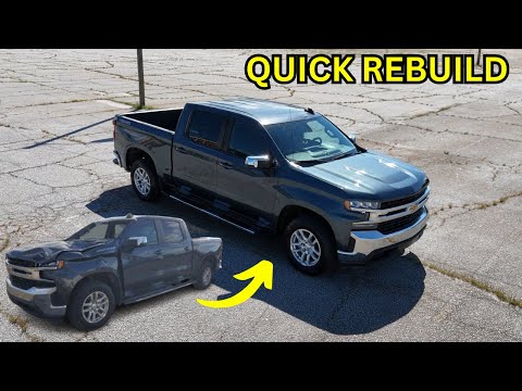 Видео: ВОССТАНОВЛЕНИЕ ПОВРЕЖДЕННОГО SILVERADO 2021 ГОДА ЗА 18 МИНУТ ИЛИ МЕНЕЕ