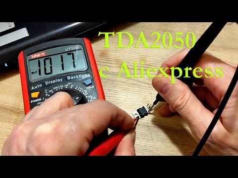 Видео: TDA2050 с Aliexpress. Оригинал, или обманули?