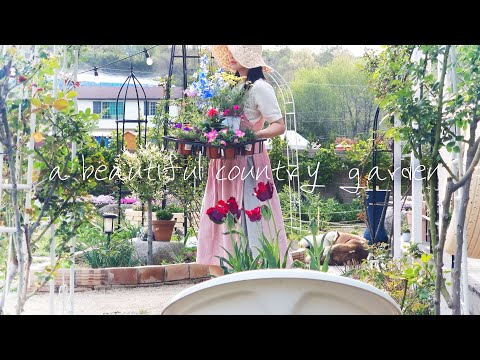 Видео: #82. Апрель, пойдем вместе покупать весенние цветы💐 ㅣПрекрасный весенний сад КореиㅣСадоводство