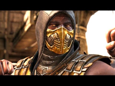 Видео: Mortal Kombat X - Scorpion Все диалоги взаимодействия