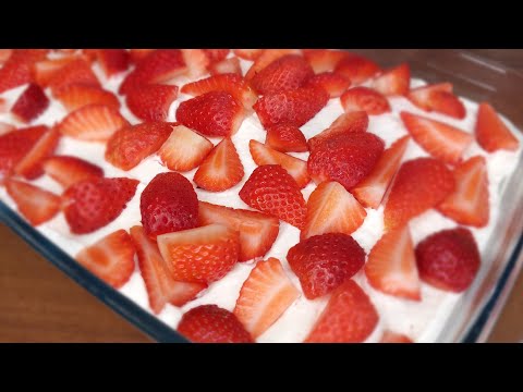 Видео: ПОТРЯСАЮЩЕ ВКУСНЫЙ ТОРТ «КЛУБНИЧНОЕ  НАСТРОЕНИЕ»  - очень простой в приготовлении - Strawberry Cake