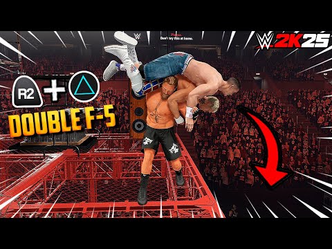 Видео: 30 способов выполнить F-5 в WWE 2K25!