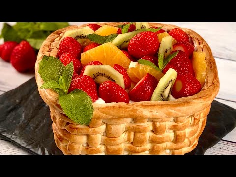 Видео: Необыкновенно красивый фруктовый торт | ПОТРЯСАЮЩЕ ВКУСНО |