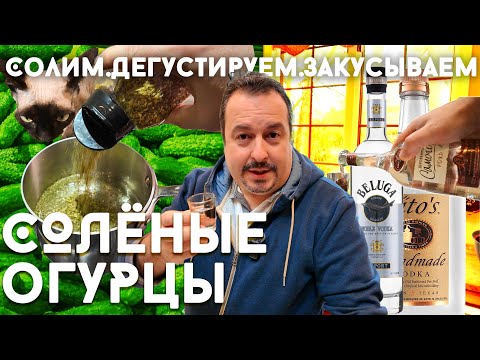 Видео: Битва соленых огурцов! Солим тремя способами и дегустируем с правильным напитком!