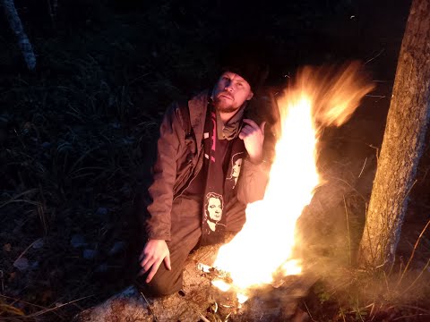 Видео: Ночёвка на Онего. Заморозок.